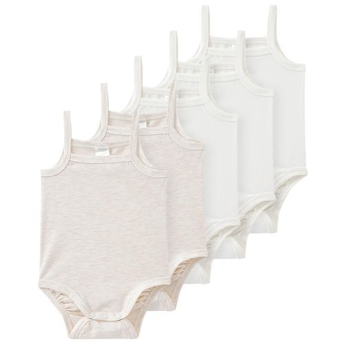 5 Baby Bodys in verschiedenen Farben
