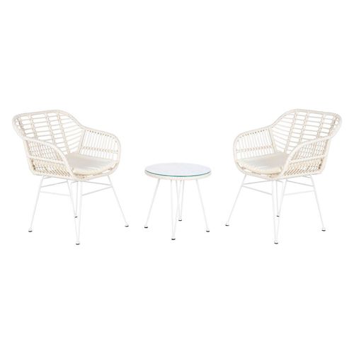 Tisch-Set mit 2 Stühlen DKD Home Decor 56 x 57,5 x 82 cm