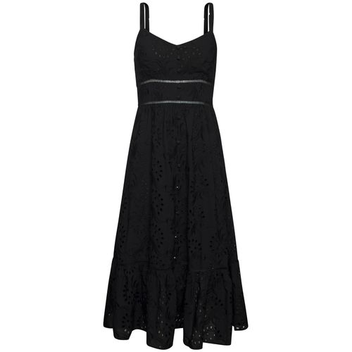 LASCANA Midikleid, mit sommerlicher Lochstickerei