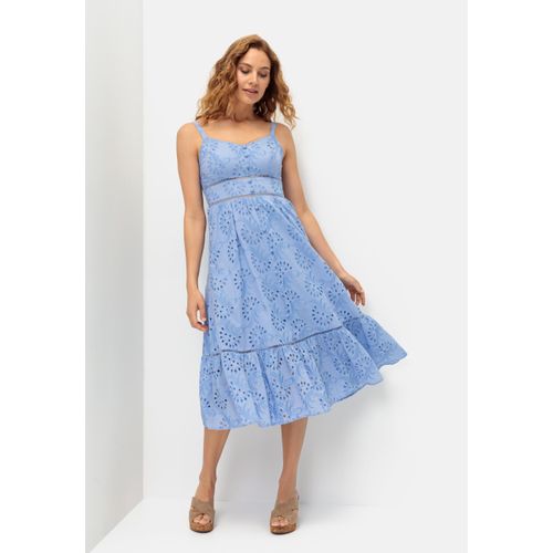 LASCANA Midikleid, mit sommerlicher Lochstickerei