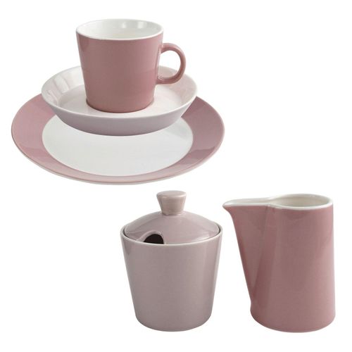 Mövenpick Kaffeeservice 20-tlg. Wild berry /Cold grey