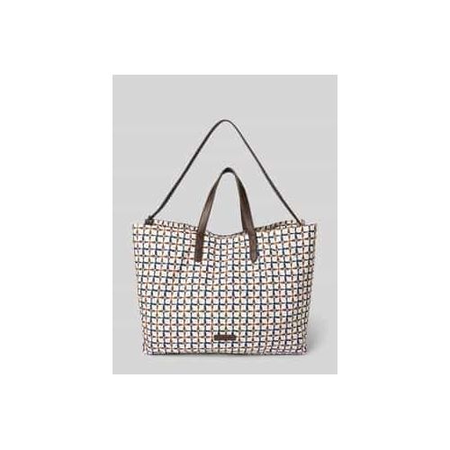 Shopper mit Label-Patch Modell 'Finn'