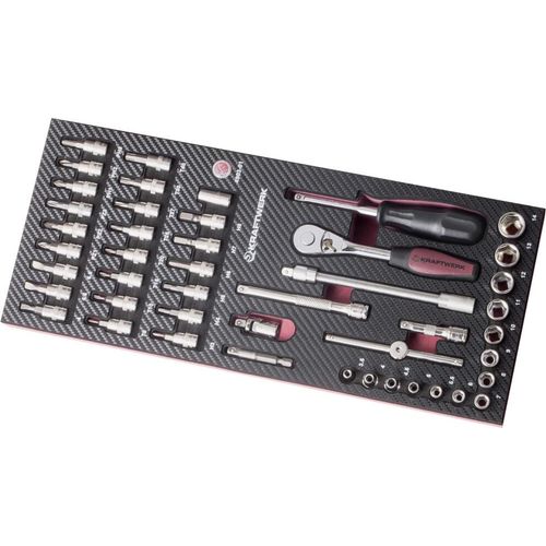 Kraftwerk EVA3 Steckschlüsselsatz 1/4