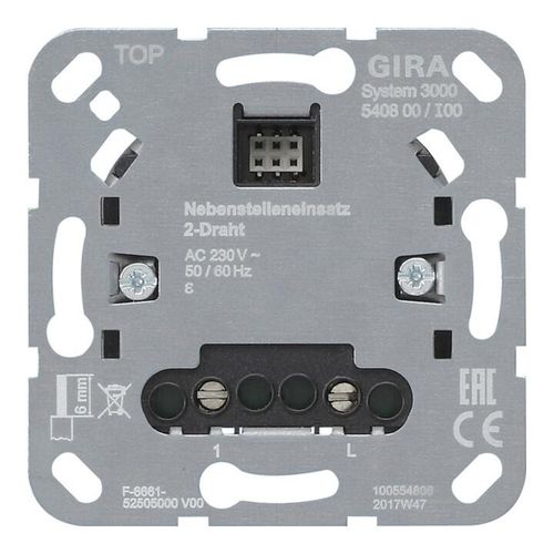 Gira Nebenstelleneinsatz 2-Draht 540800)