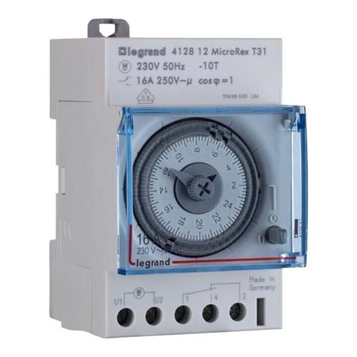 Legrand (BT) Tagesschaltuhr sync. 230V 50Hz MicroRex T31/412812 (5708528)