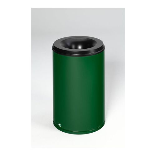 VAR Papierkorb feuersicher Löschkopf grün 110 l (3185)
