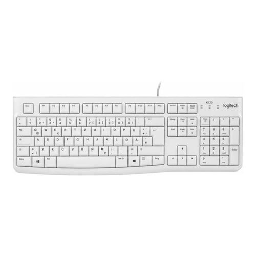 Logitech Tastatur DE, Business K120 USB ws (52-990-088)