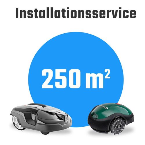 Mähroboter-Installationsservice Paket XXS bis 250m² ; Mähroboter-Installation.de)