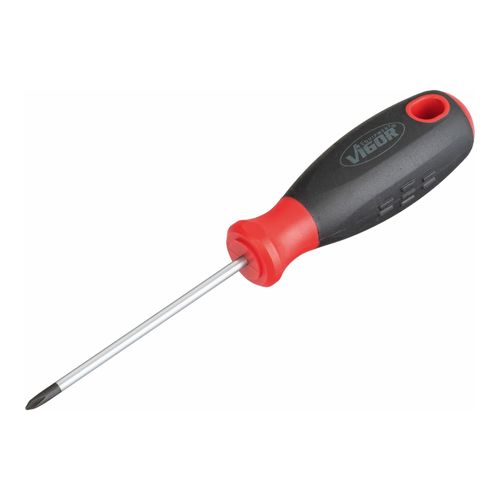 VIGOR Kreuzschlitz-Schraubendreher V1702 Kreuzschlitz Profil PH PH 0 Gesamtlänge: 156 mm)