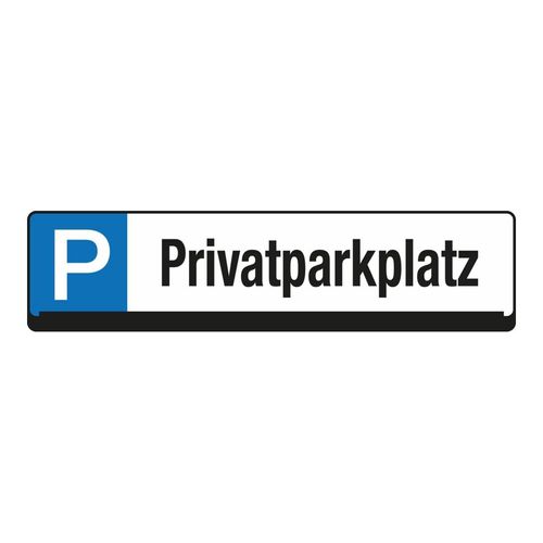 Eichner Parkplatz-Reservierungsschild Privatparkplatz (9219-00271)