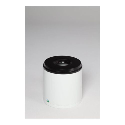 VAR Papierkorb feuersicher Löschkopf weiß 30 l (3155)