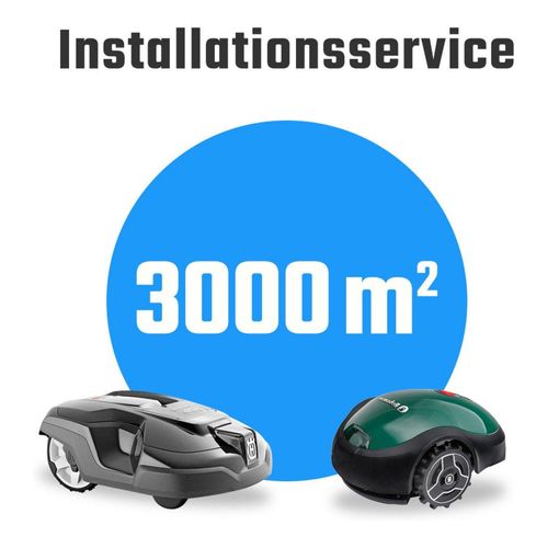 Mähroboter-Installationsservice Paket L bis 3000m² ; Mähroboter-Installation.de)