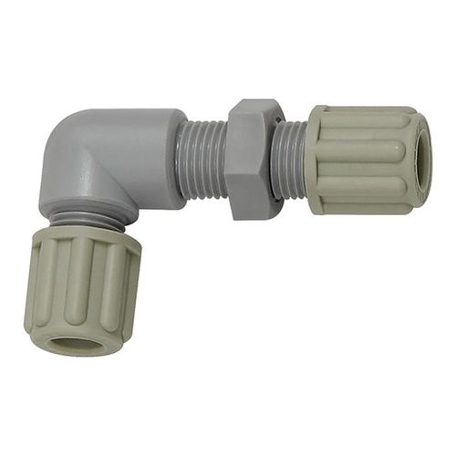 Riegler Winkel-Schottverbindung, M18x1,5, für Schlauch 9/12 mm, SW 24, PA (140.44)