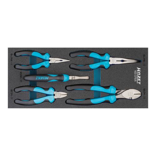 HAZET Zangen-Satz 163-375/5 Anzahl Werkzeuge: 5)
