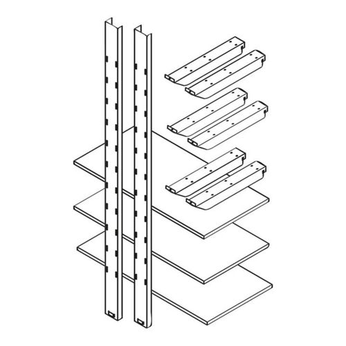 Säbu Lagerregal 1000 (1190)