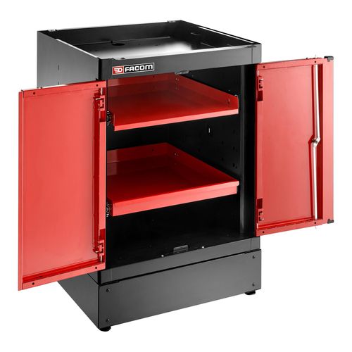 Facom JLS3 Einzelunterschrank 2 Türen rot (JLS3-MBSPP)