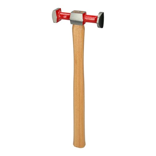 KS Tools Karosserie-Wölbungshammer, rund/eckig, 325mm (140.2130)