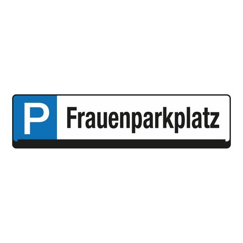 Eichner Parkplatz-Reservierungsschild Frauenparkplatz (9219-00278)