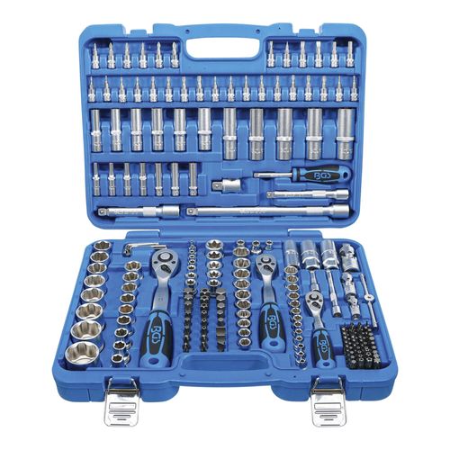 BGS Steckschlüssel-Satz Wellenprofil Antrieb 6,3 mm / 10 mm / 12,5 mm 192-tlg. ; BGS technic (2292)