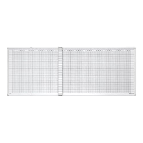 Magnetoplan Aktivitäten- und Urlaubsplaner, Deutsch, 7 Tage, 45 Mitarbeiter (3707055)