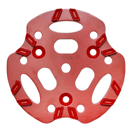 Roll Diamantscheibe 250mm V12 rot 12 Segmente in V-Anordnung (1710275)