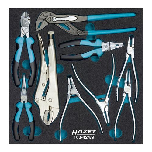Werkzeugmodul 163-424/9 9-tlg.Anz.Werkzeuge:9 HAZET)