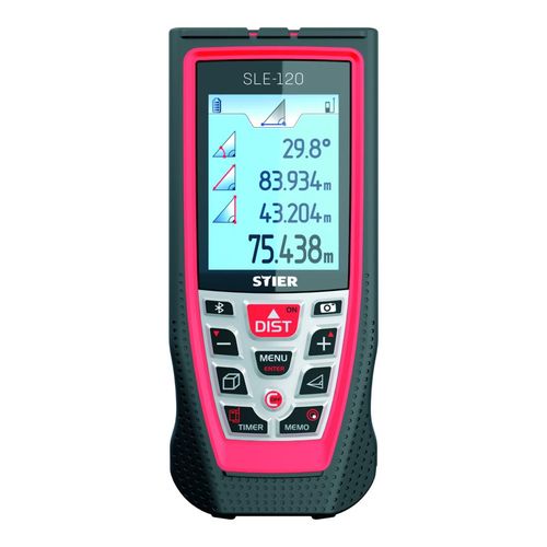 STIER Laser-Entfernungsmesser SLE-120 120m mit Kamera (904861)
