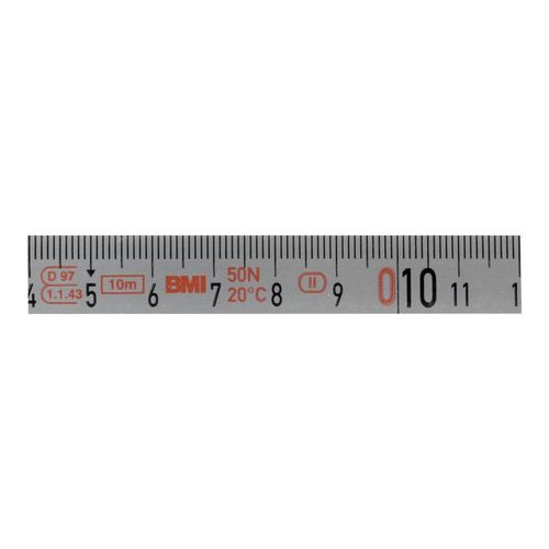 BMI Rostfreies Stahlbandmaß in Kapsel 50 m (515231050AF)