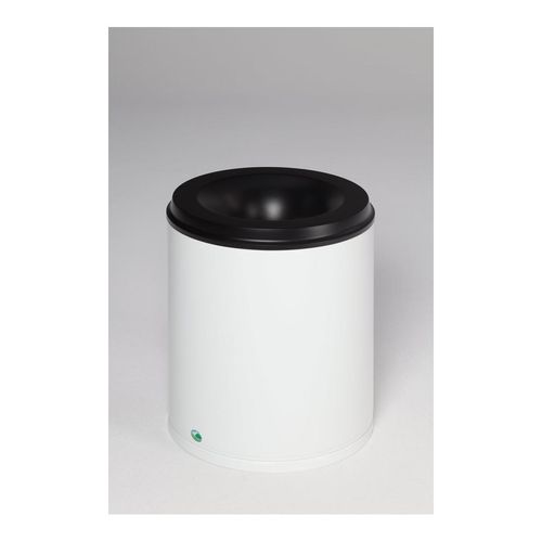 VAR Papierkorb feuersicher Löschkopf weiß 80 l (3175)