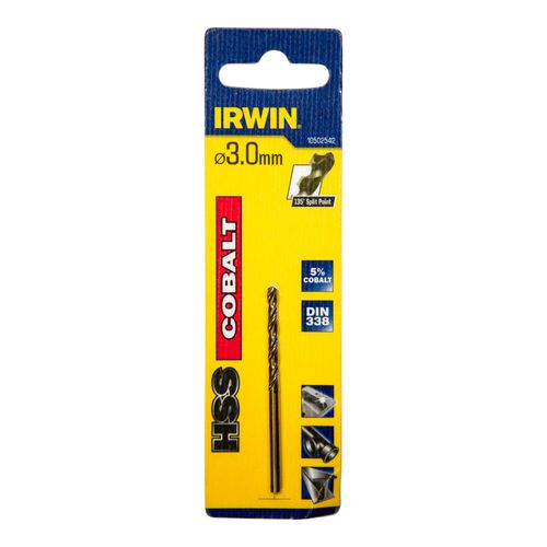 Irwin Metallbohrer HSS-Co 3,0x61x33mm ; Irwin Tools (10502542)