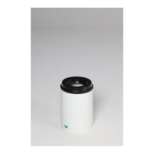 VAR Papierkorb feuersicher Löschkopf weiß 15 l (3145)