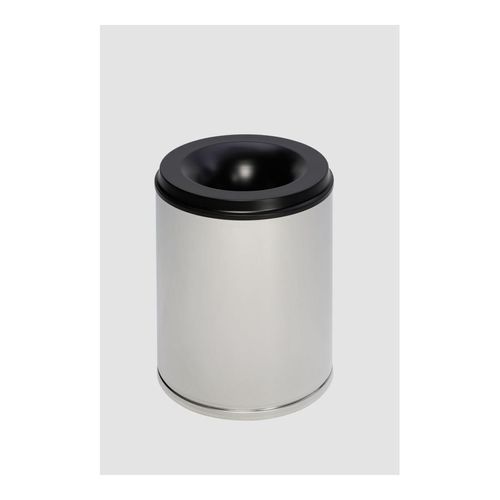 VAR Papierkorb Edelstahl Löschkopf 80 l (3174)