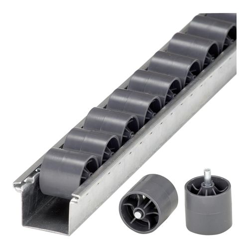 Bito Rollenleiste SDS / Röllchen mit Stahlachse, L2000 mm, 27720)