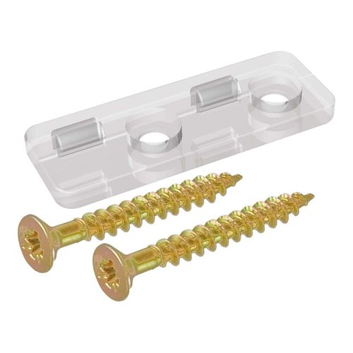 EVN Lichttechnik Kunststoff-Montage-Clip 2 Clips, 4 Schrauben AP-CLIP (APCLIP)