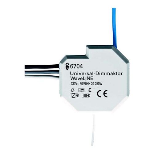 Busch-Jaeger Dimmaktor WaveLINE weiß 6704 (2CKA006700A0029)