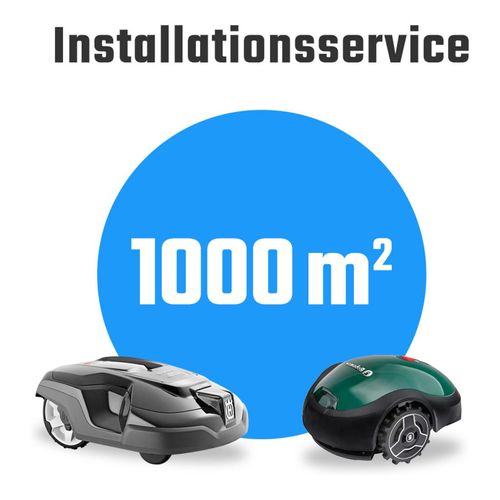 Mähroboter-Installationsservice Paket S bis 1000m² ; Mähroboter-Installation.de)