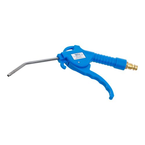 BGS technic Druckluft-Ausblaspistole 110 mm aus Kunststoff und Metall mit Druckluftanschluss und Düse für Ausblasarbeiten, 3208)
