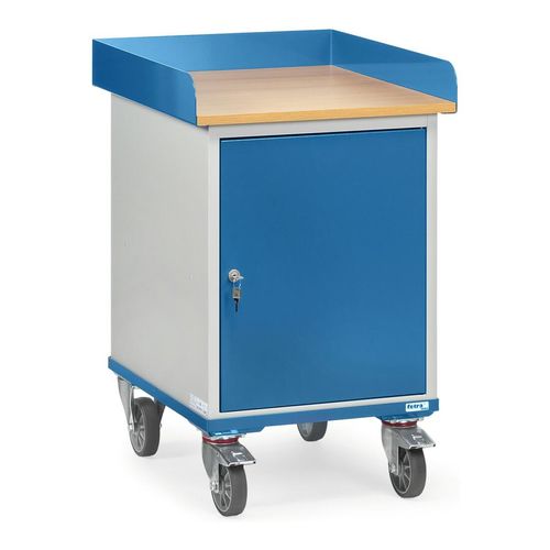 fetra Rollschrank mit Arbeitsplatte 2445 mit Umrandung)