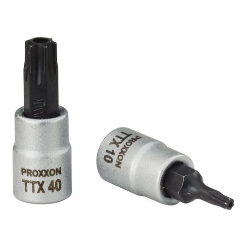 Proxxon TX-Einsatz T 5 mit Stirnbohrung 1/4, 23755)