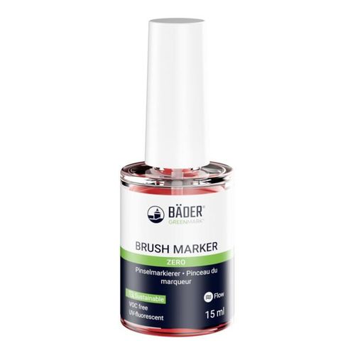 Bäder Pinsel-Marker Zero 15 ml Tube rot ; baeder (13050w)