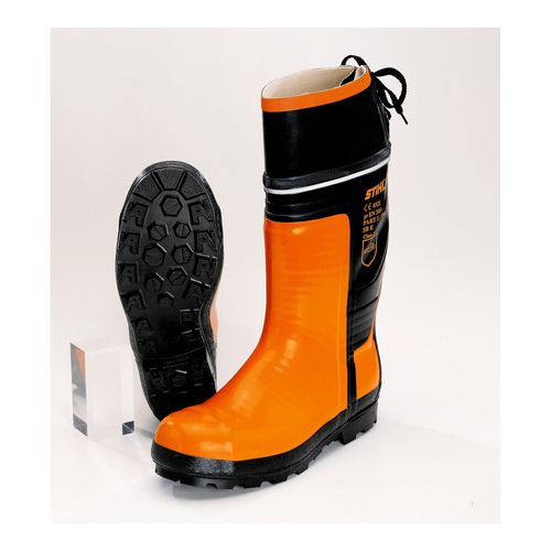 STIHL Motorsägen-Gummistiefel Special, Gr. 42 orange (00884930042)