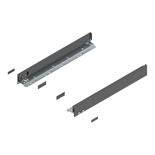 Blum LEGRABOX Zarge, Höhe N 66,5 mm, NL 550 mm, links/rechts, für LEGRABOX pure, oriongrau matt (02041244)