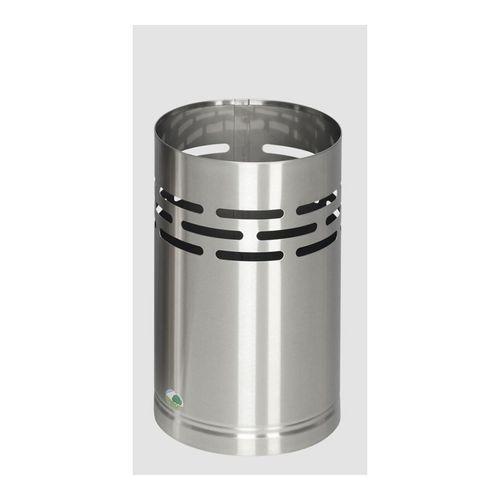 VAR Papierkorb H 38 Edelstahl 14 l (43701)