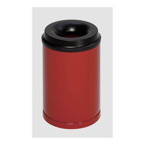 VAR Papierkorb feuersicher Löschkopf rot 15 l (3140)