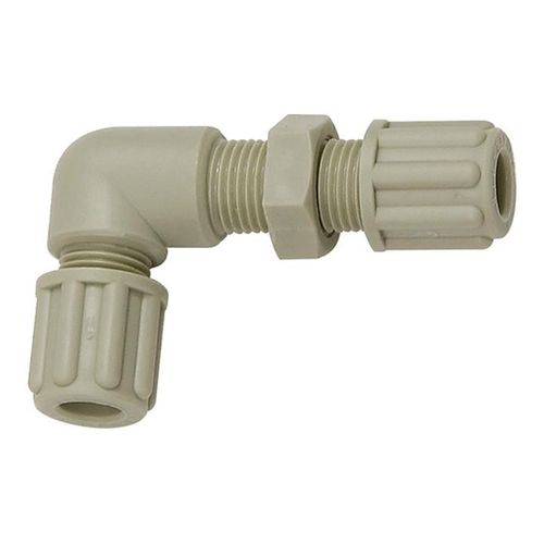 Riegler Winkel-Schottverbindung, M10x1,0, für Schlauch 4/6 mm, SW 14, PP (140.41-PP)