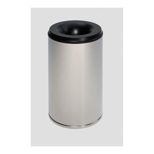 VAR Papierkorb Edelstahl Löschkopf 50 l (3164)