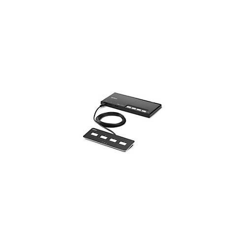 Belkin Modular Secure - KVM-Switch - 4 x KVM port(s) - 1 lokaler Benutzer - Desktop - TAA-konform
