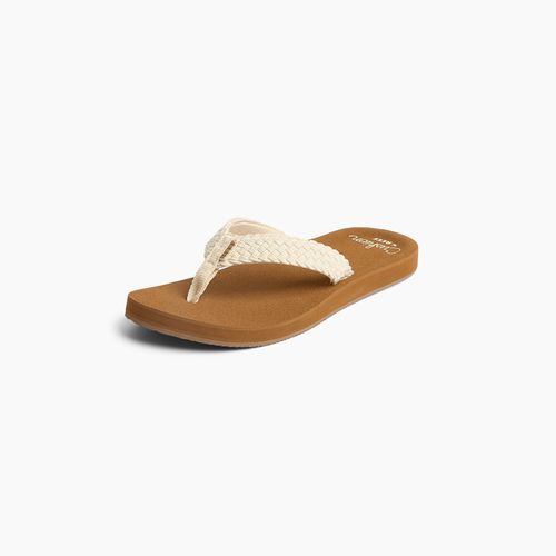 Zehentrenner REEF "BAJA MARIA", Gr. 40, braun vintage, Leder, sportlich, Schuhe