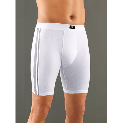 Lange Unterhose WÄSCHEPUR, Herren, Gr. 7, weiß, 93% Baumwolle, 7% Elasthan, Unterhosen