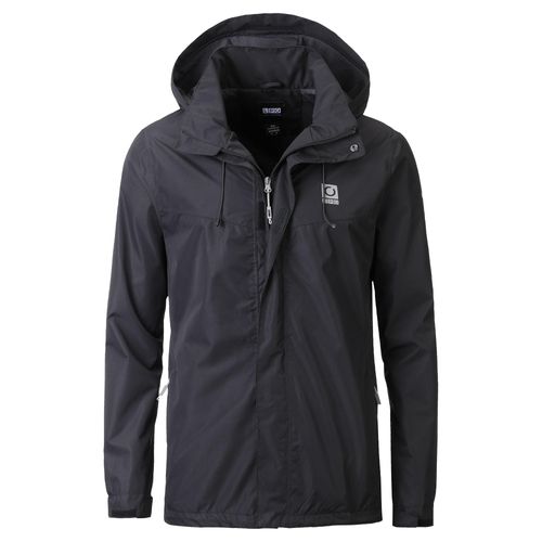 Outdoorjacke LPO "Herren Outdoorjacke Nicklas", Herren, Gr. M, schwarz, Webware: Ripstop Hardshell - 100% PES 3-Lg-Laminat, Jacken